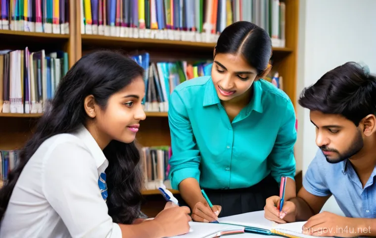 공무원 시험 복습 플랜 짜는 법 - **Prompt:** A young, focused Bengali woman in her early twenties, sitting at a well-organized study ...